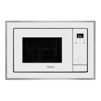 Встраиваемая микроволновая печь 60х39 см Teka Maestro ML 820 BIS белая - 3 фото