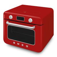 Мини-печь 50х50 см SMEG 50’s Style COF01RDEU красная - 15 фото