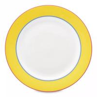 Тарелка обеденная 24 см Spode Kit Kemp желтая - 1 фото