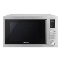 Микроволновая печь 51х30 см Smeg MOE25X - 4 фото