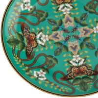Тарелка закусочная 20 см Wedgwood Wonderlust зеленая - 4 фото