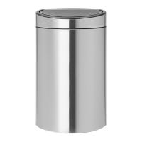 Мусорный бак 40 л Brabantia Touch Bin стальной - 1 фото