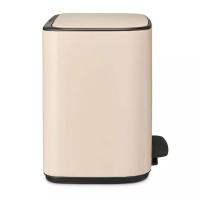 Ведро для мусора 36 л Brabantia Bo Pedal Bin бежевое - 3 фото