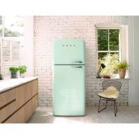 Холодильник двухкамерный 169х60 см Smeg 50's Style FAB30LPG5 зеленый - 3 фото