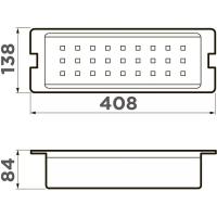 Коландер 13,8x40,8 см Omoikiri CO-07 PRO-GB графит - 2 фото