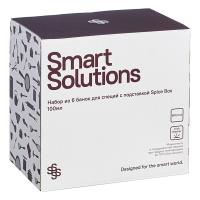 Набор для специй Smart Solutions черный 7 пр - 4 фото