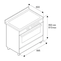 Варочный центр 89,5х60 см Bertazzoni Professional PRO96L1EBIT белый - 7 фото