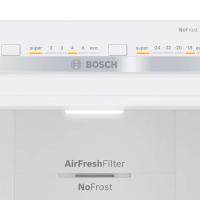 Холодильник 186х70 см Bosch Serie 4 KGN55VL21U стальной - 3 фото