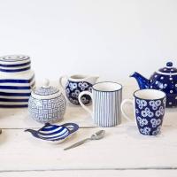 Сахарница и молочник Lattice Kitchen Craft London Pottery Out Of The Blue - 4 фото