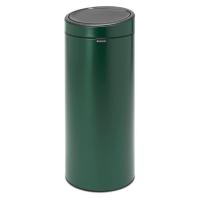 Мусорный бак 30 л Brabantia Touch Bin зеленая сосна - 4 фото