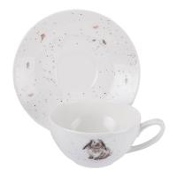 Кофейная пара Кролик 220 мл Royal Worcester Забавная фауна - 3 фото