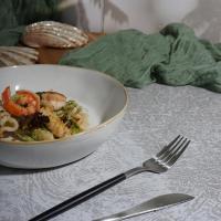 Салатник 1100 мл d 21,5 см h5,5 см Gray Frutti di Mare P.L. [6] - 18 фото