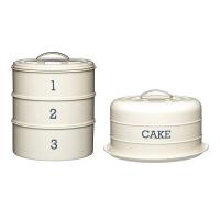 Органайзер кухонный 22х27 см Kitchen Craft Living Nostalgia Cream - 2 фото