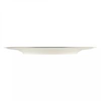Тарелка обеденная 28 см Noritake Trefolio Gold белая - 3 фото