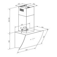 Настенная вытяжка Graude Premium DH 90.1 WE - 2 фото