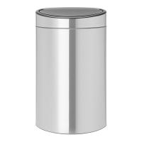 Двухсекционный мусорный бак 10-23 л Brabantia Touch Bin стальной - 1 фото