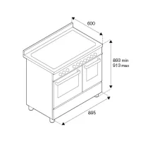 Варочный центр 89,5х60 см Bertazzoni Professional PRO96L2ENET черный - 2 фото