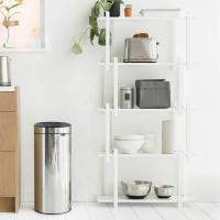 Мусорный бак 30 л Brabantia Touch Bin стальной - 4 фото