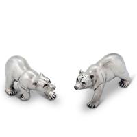 Солонка и перечница Polar Bear 7,6 см Vagabond House Woodland Creatures - 5 фото