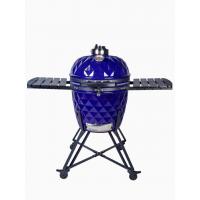 Угольный гриль 56х120 см Diamond Egg XL Pro Blue синий - 3 фото