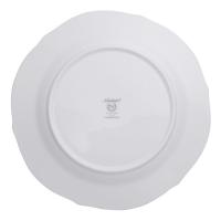 Тарелка обеденная 23 см Noritake Hampshire Gold белая - 4 фото