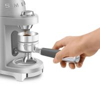 Кофемолка электрическая SMEG 50’s Style CGF02SSEU стальная - 1 фото