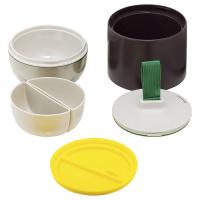 Ланч-бокс 12 см 0,8 л Smart Solutions Meals серый - 2 фото