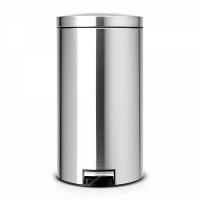 Ведро для мусора 45 л Brabantia Pedal bin стальное - 1 фото