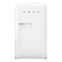Холодильник 97х54,5 см SMEG 50’s Style FAB10RWH6 белый - 14 фото