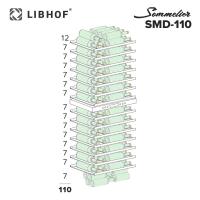 Винный шкаф на 110 бутылок Libhof Sommelier SMD-110 Slim Black - 20 фото