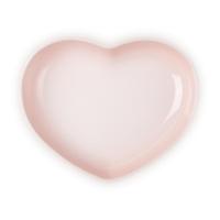 Блюдо 20х18,5 см Le Creuset Heart светло-розовое - 2 фото