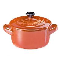 Кокотница керамическая 250 мл Le Creuset Metallics огненная лава - 2 фото