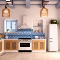 Холодильник двухкамерный 197х60 см Smeg 50's Style FAB32LWH5 белый - 5 фото