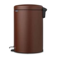 Ведро для мусора 20 л Brabantia NewIcon коричневое - 3 фото