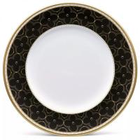 Обеденный сервиз на 6 персон Noritake Trefolio Gold белый 20 пр - 10 фото