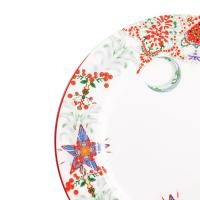 Набор обеденных тарелок Mix&Match Home Happy Star белый 2 пр - 3 фото