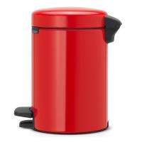 Мусорный бак с педалью 3 л Brabantia NewIcon красный - 2 фото