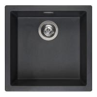 Кухонная мойка 46 см Reginox Amsterdam 40 Black Silvery - 1 фото