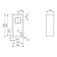 Кухонная мойка 22 см Reginox Elite Texas L 18x40 Matt OKG матовая нержавеющая сталь - 3 фото