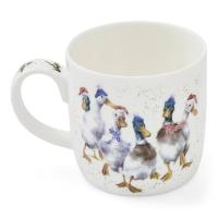 Кружка 8,5х8 см 310 мл Royal Worcester Забавная фауна белая - 2 фото