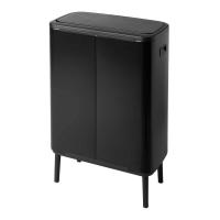 Мусорный бак 60 л Brabantia Bo Touch Bin Hi черный - 4 фото