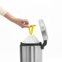 Мусорный бак с педалью 3 л Brabantia NewIcon стальной - 5 фото