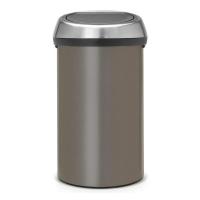 Мусорный бак 60 л Brabantia Touch Bin серый - 1 фото