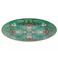 Тарелка закусочная 20 см Wedgwood Wonderlust зеленая - 2 фото