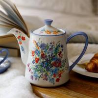 Чайник заварочный 900 мл Kitchen Craft London Pottery голубой - 2 фото