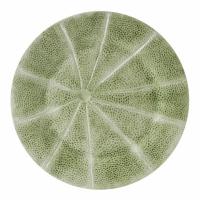 Тарелка подстановочная 32,5 см Bordallo Pinheiro Melon зеленая - 2 фото