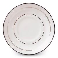 Блюдце 15,5 см Noritake Montvale Platinum белое - 1 фото