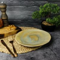 Тарелка закусочная 22 см Porland Stoneware Pearl бежевая - 2 фото