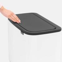 Мусорный бак 36 л Brabantia Bo Touch Bin белый - 9 фото