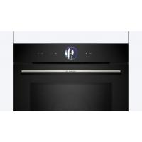 Духовой шкаф с СВЧ 60 см Bosch Serie 8 HMG776NB1 черный - 3 фото